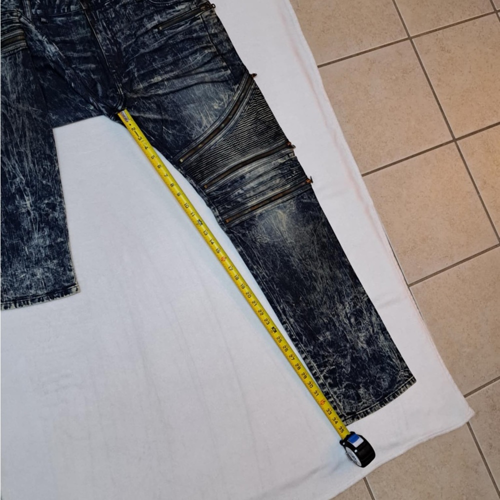 Robin's Jeans "THE SHOW" Moto Jeans Pants - Men's size 40 - Picture 7 of 11